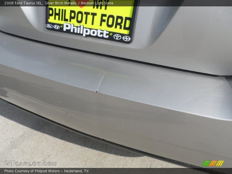 Silver Birch Metallic / Medium Light Stone 2008 Ford Taurus SEL