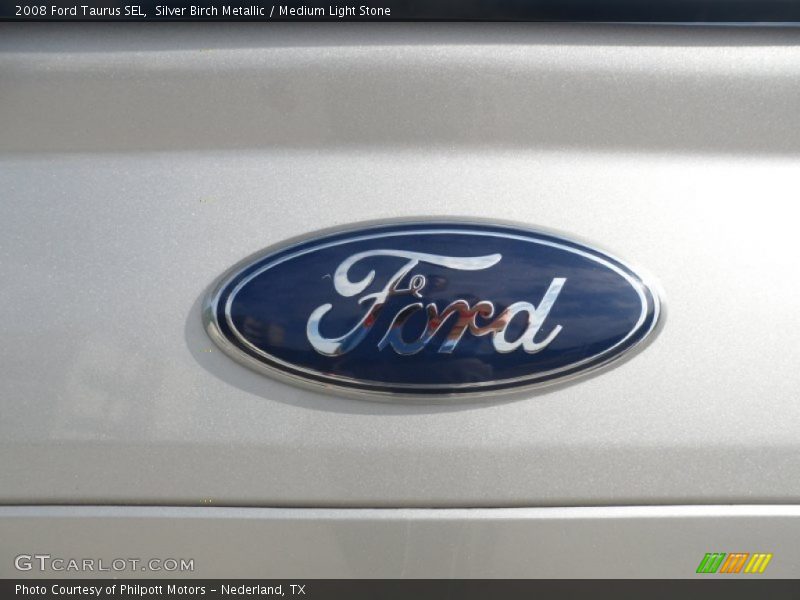 Silver Birch Metallic / Medium Light Stone 2008 Ford Taurus SEL