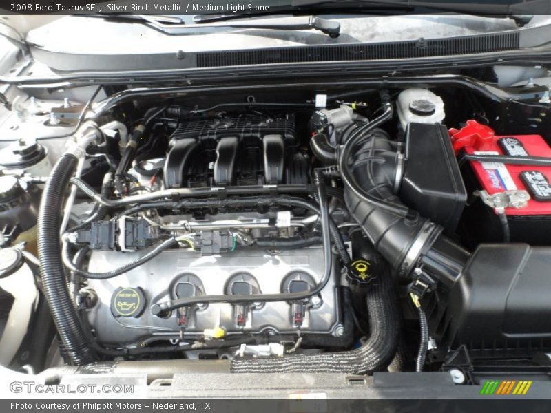 Silver Birch Metallic / Medium Light Stone 2008 Ford Taurus SEL