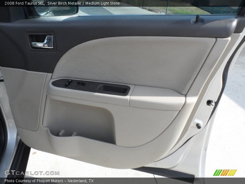 Silver Birch Metallic / Medium Light Stone 2008 Ford Taurus SEL