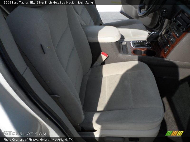 Silver Birch Metallic / Medium Light Stone 2008 Ford Taurus SEL