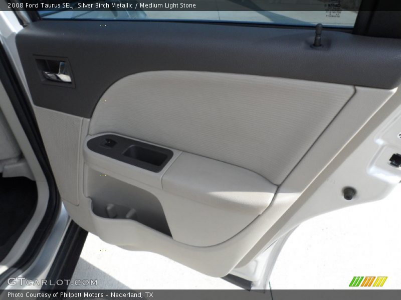 Silver Birch Metallic / Medium Light Stone 2008 Ford Taurus SEL