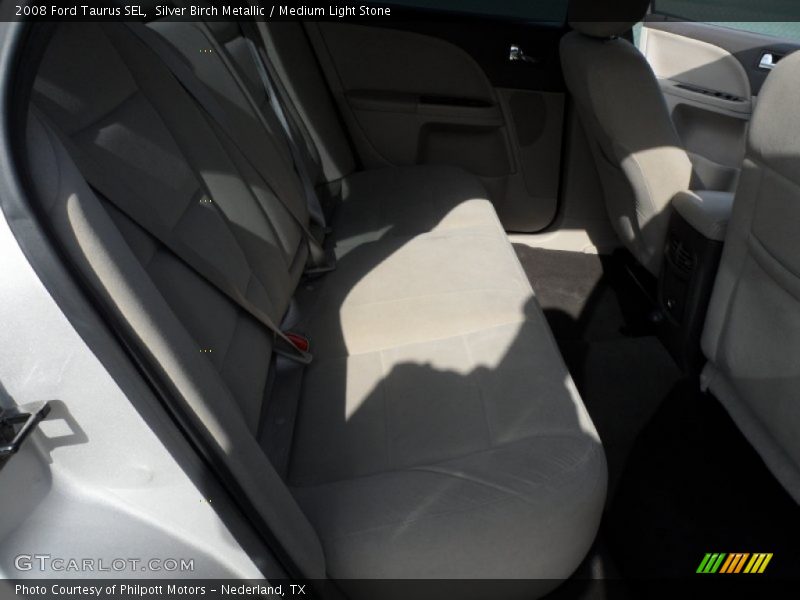 Silver Birch Metallic / Medium Light Stone 2008 Ford Taurus SEL
