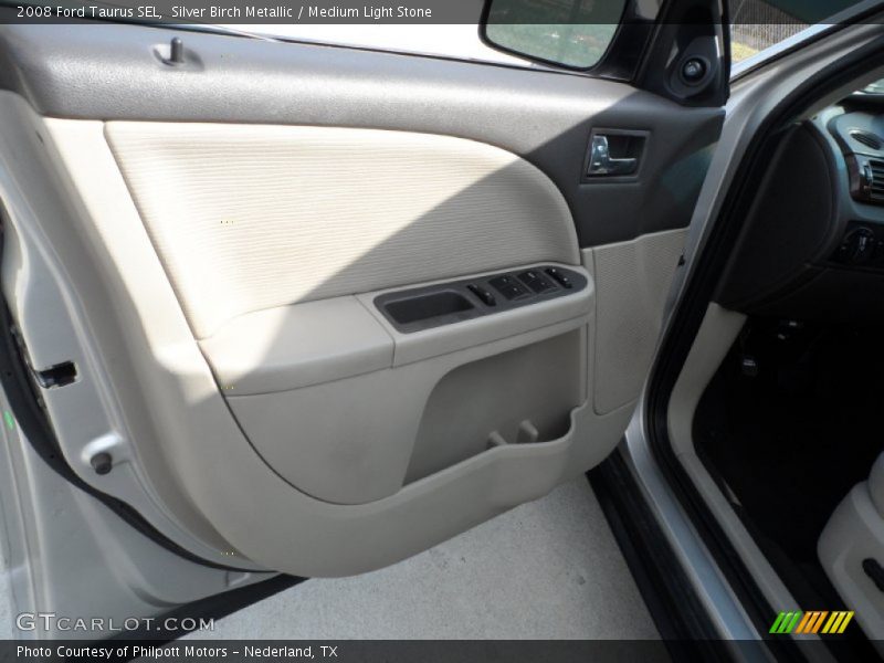 Silver Birch Metallic / Medium Light Stone 2008 Ford Taurus SEL
