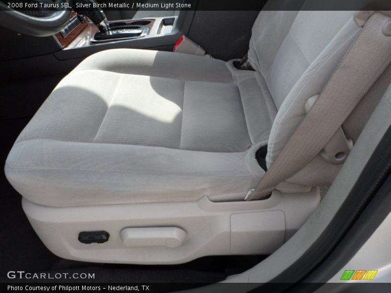 Silver Birch Metallic / Medium Light Stone 2008 Ford Taurus SEL