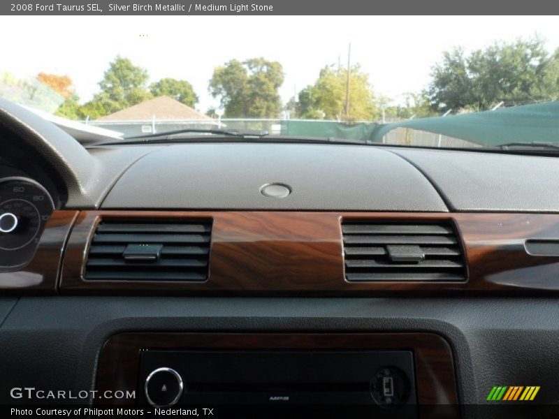 Silver Birch Metallic / Medium Light Stone 2008 Ford Taurus SEL