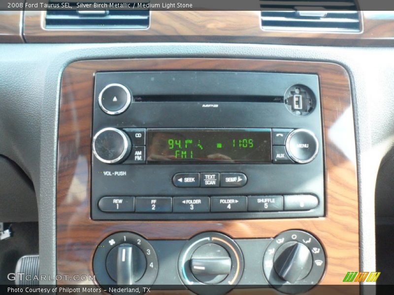 Silver Birch Metallic / Medium Light Stone 2008 Ford Taurus SEL