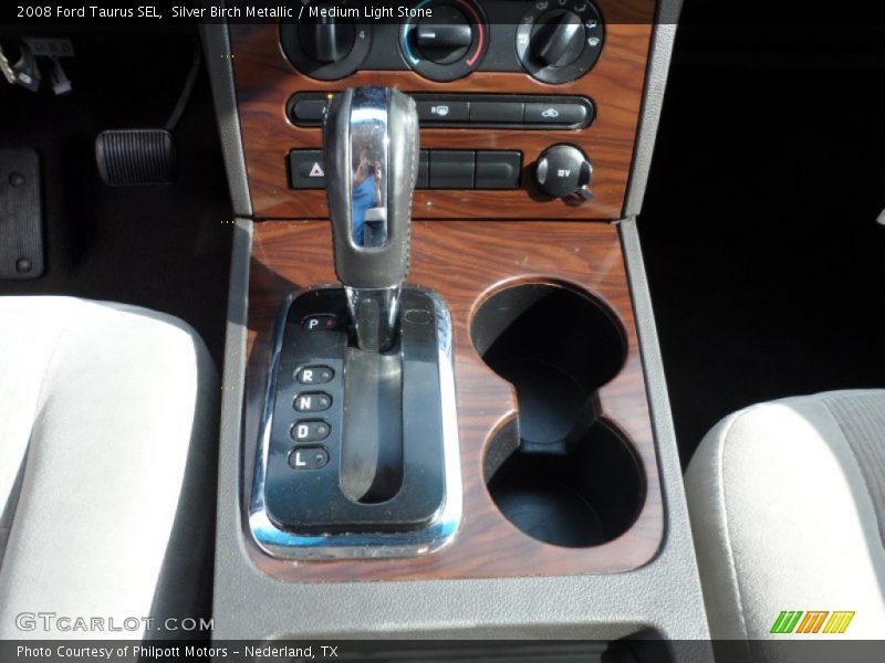 Silver Birch Metallic / Medium Light Stone 2008 Ford Taurus SEL