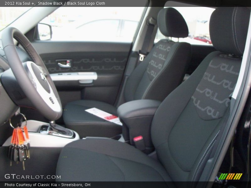 Black Soul Logo Cloth - 2012 Kia Soul +