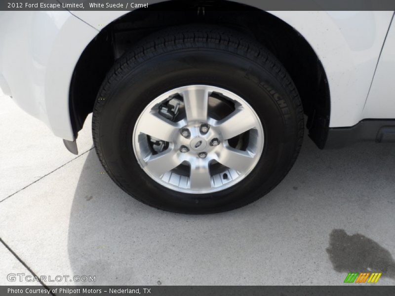 White Suede / Camel 2012 Ford Escape Limited