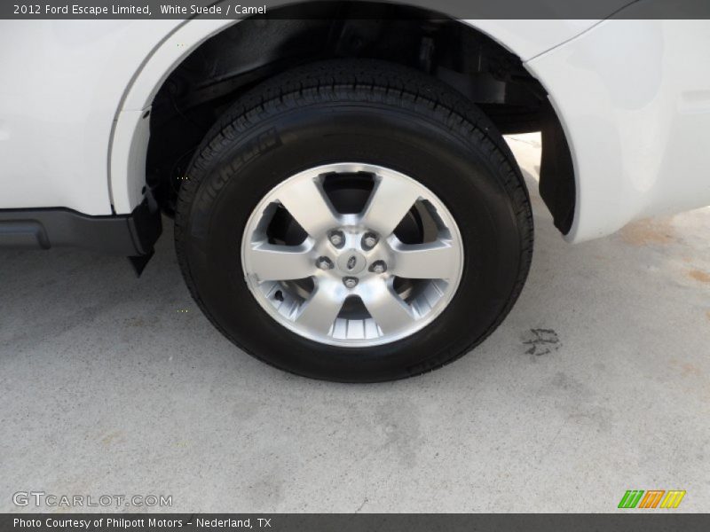 White Suede / Camel 2012 Ford Escape Limited