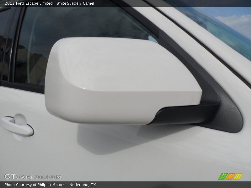 White Suede / Camel 2012 Ford Escape Limited