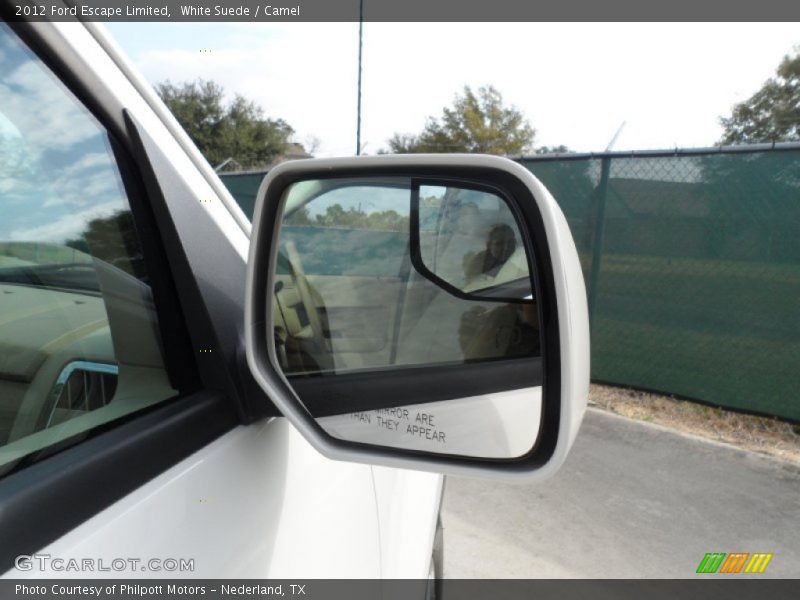 White Suede / Camel 2012 Ford Escape Limited