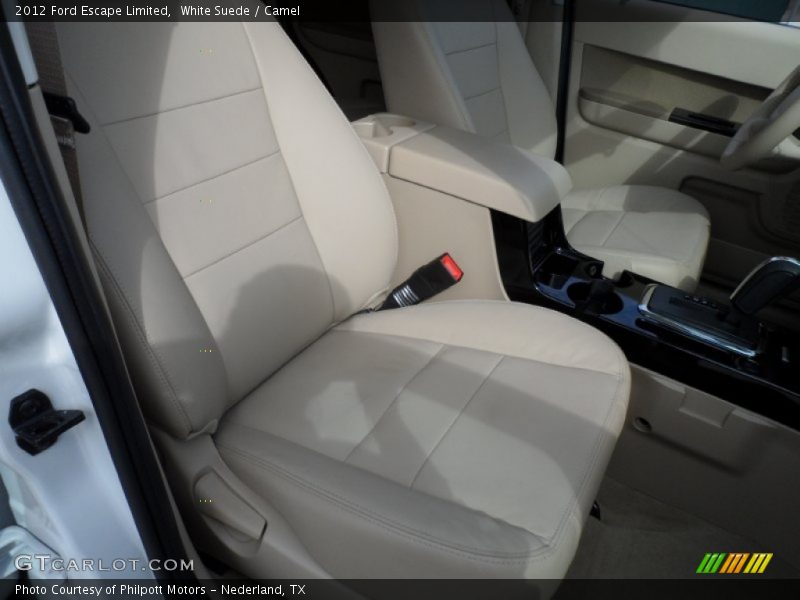 White Suede / Camel 2012 Ford Escape Limited