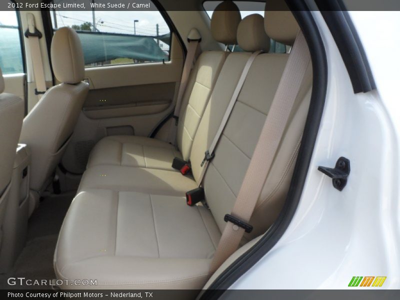White Suede / Camel 2012 Ford Escape Limited