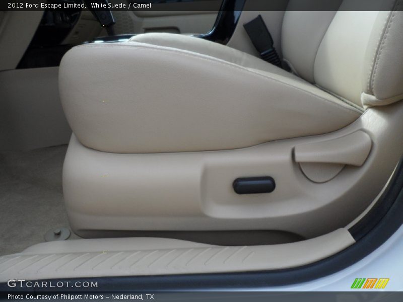 White Suede / Camel 2012 Ford Escape Limited