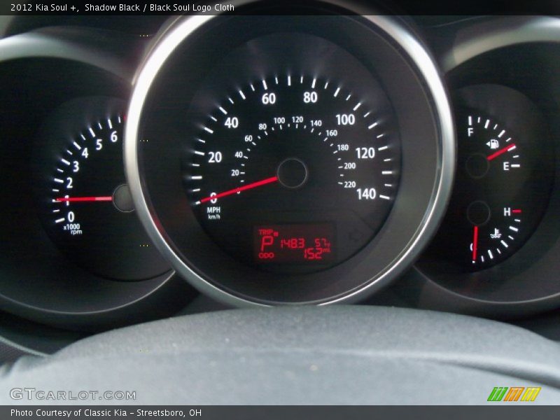Shadow Black / Black Soul Logo Cloth 2012 Kia Soul +