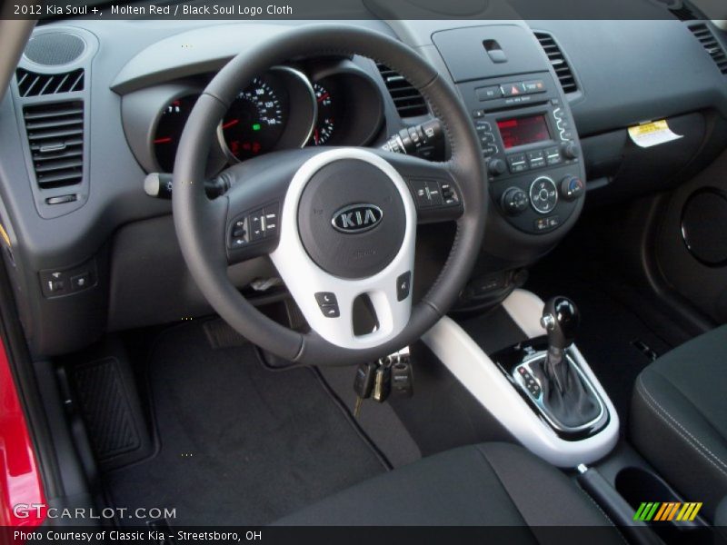 Dashboard of 2012 Soul +