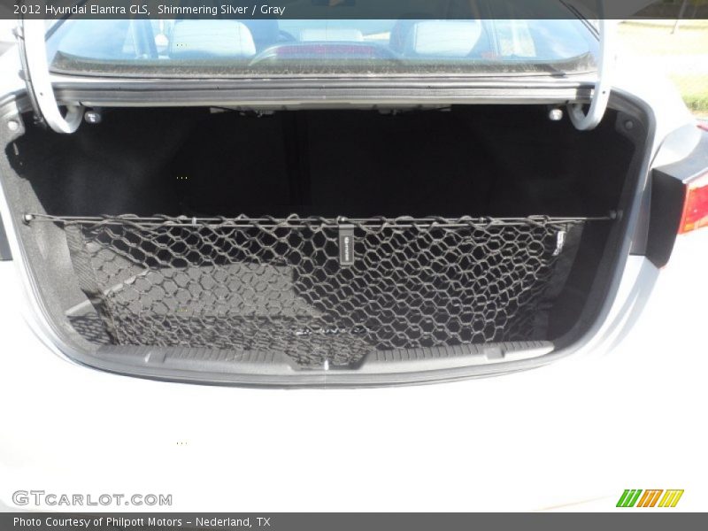 Shimmering Silver / Gray 2012 Hyundai Elantra GLS