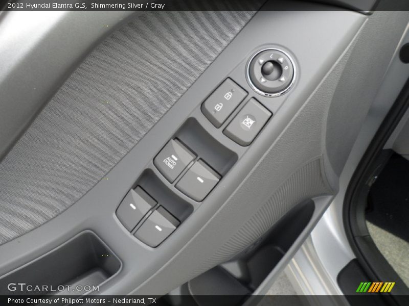 Shimmering Silver / Gray 2012 Hyundai Elantra GLS