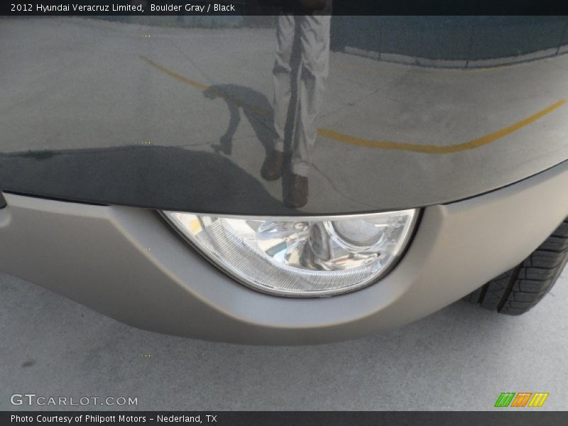 Boulder Gray / Black 2012 Hyundai Veracruz Limited