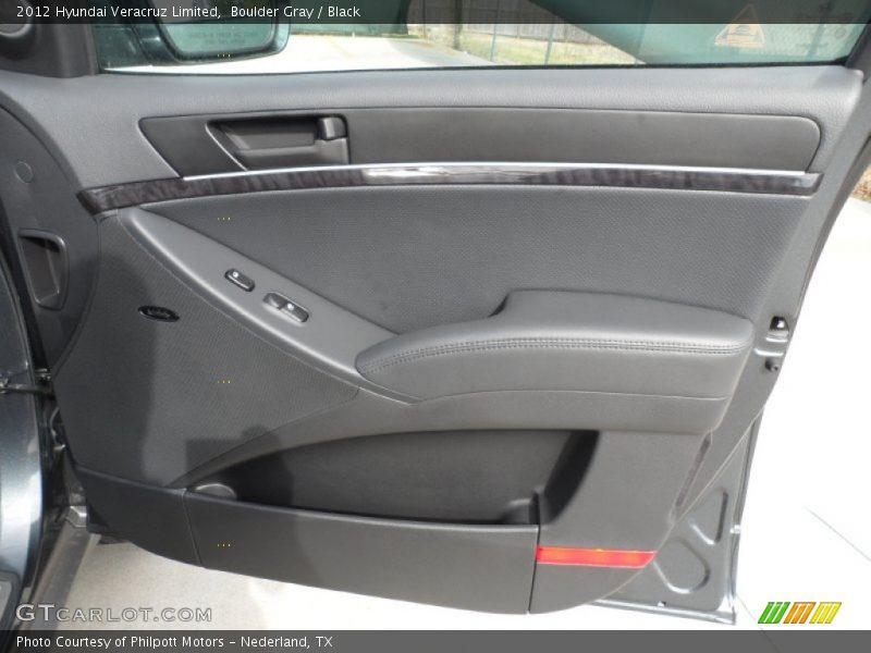 Boulder Gray / Black 2012 Hyundai Veracruz Limited