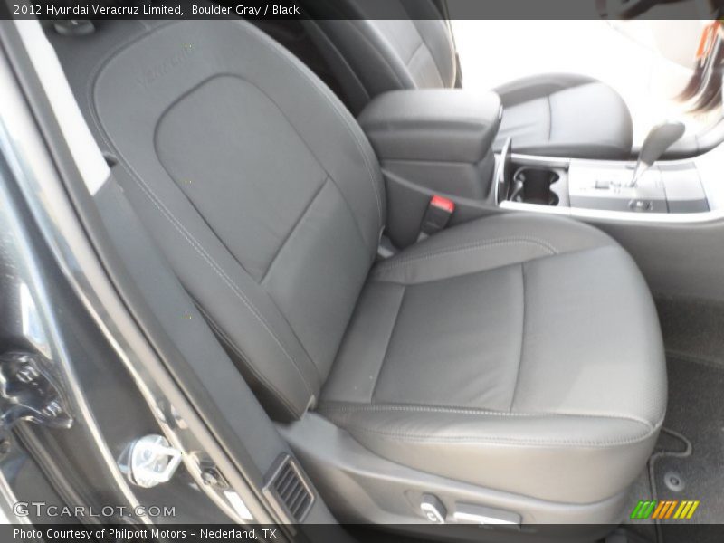 Boulder Gray / Black 2012 Hyundai Veracruz Limited