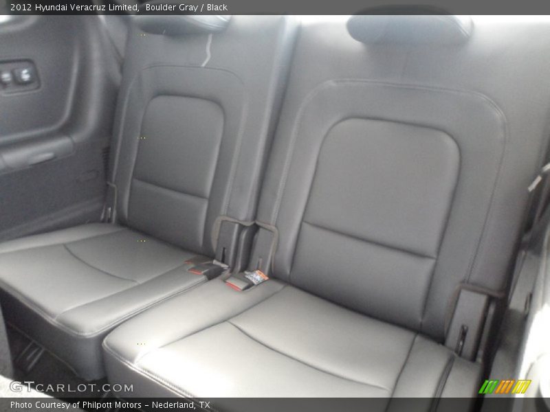 Boulder Gray / Black 2012 Hyundai Veracruz Limited