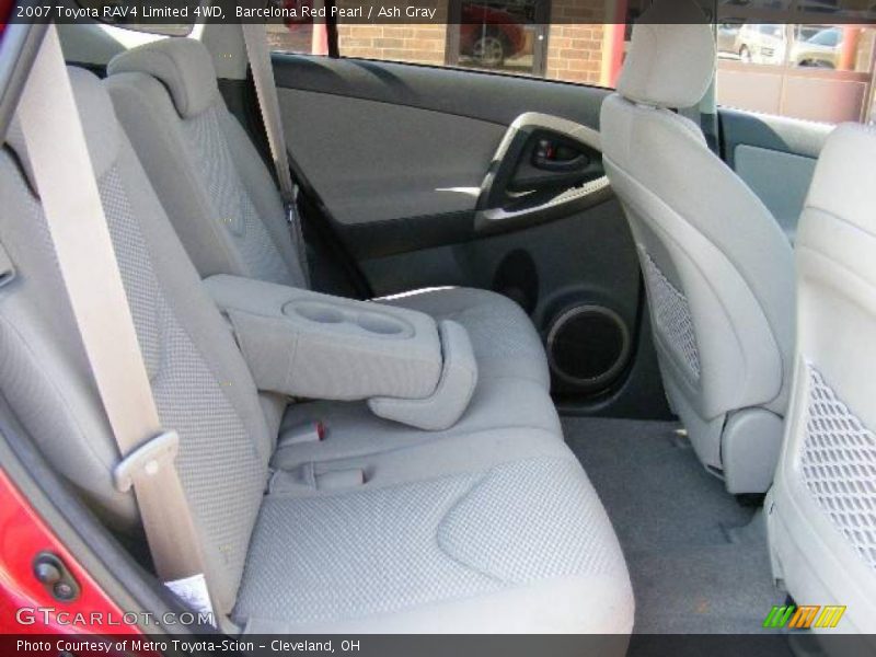 Barcelona Red Pearl / Ash Gray 2007 Toyota RAV4 Limited 4WD