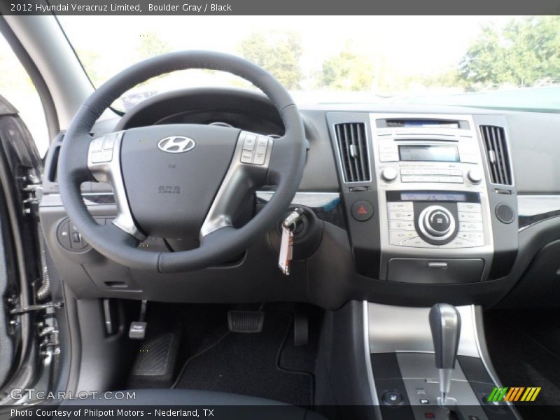 Boulder Gray / Black 2012 Hyundai Veracruz Limited