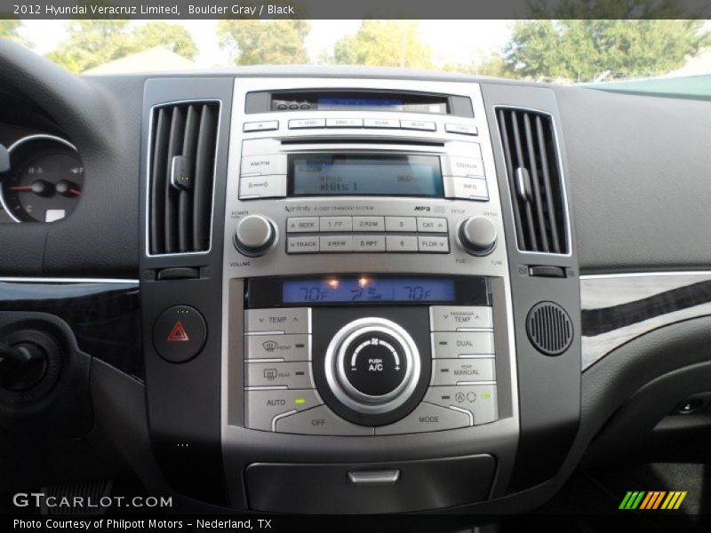 Boulder Gray / Black 2012 Hyundai Veracruz Limited