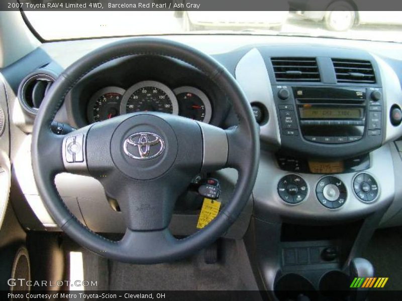 Barcelona Red Pearl / Ash Gray 2007 Toyota RAV4 Limited 4WD