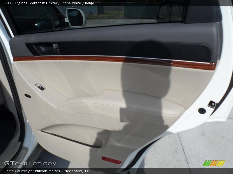 Stone White / Beige 2012 Hyundai Veracruz Limited