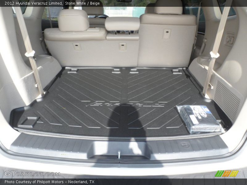 Stone White / Beige 2012 Hyundai Veracruz Limited