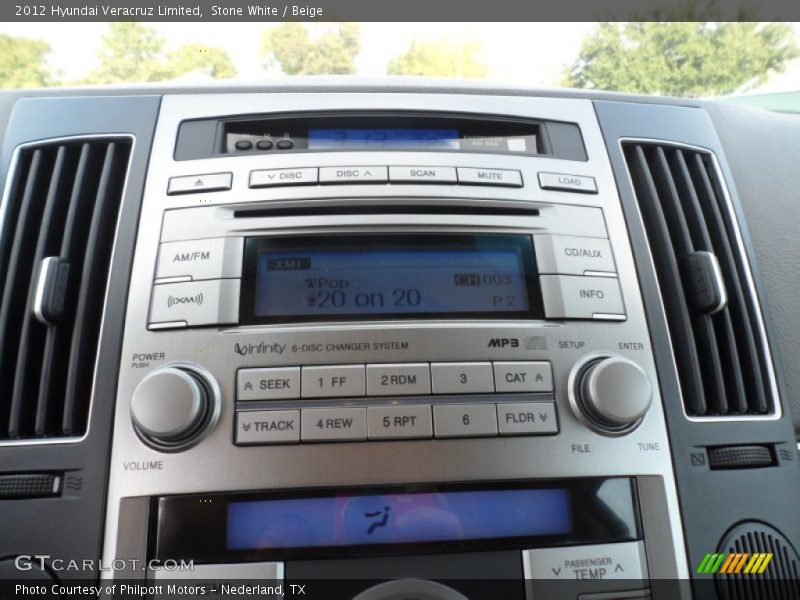 Audio System of 2012 Veracruz Limited