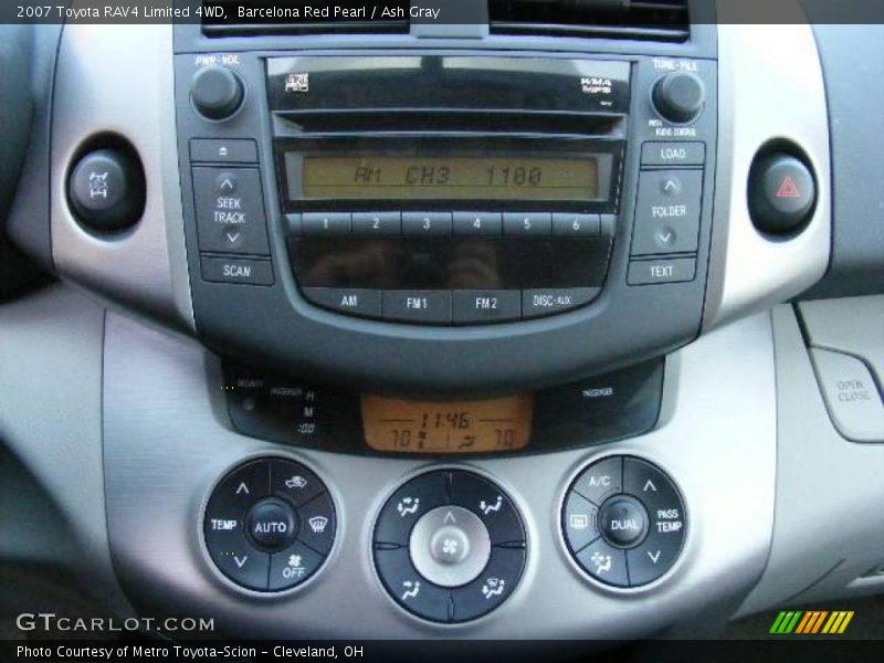 Barcelona Red Pearl / Ash Gray 2007 Toyota RAV4 Limited 4WD