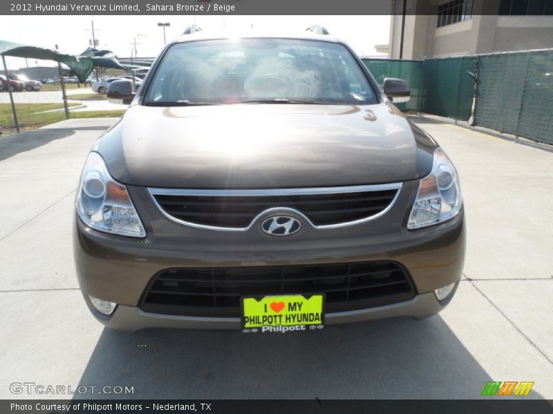 Sahara Bronze / Beige 2012 Hyundai Veracruz Limited