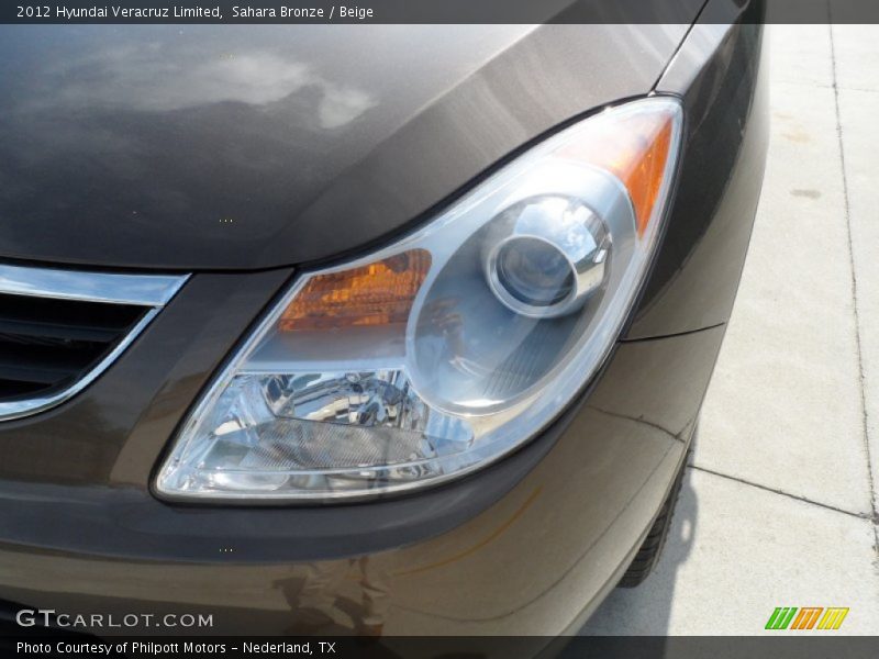 Sahara Bronze / Beige 2012 Hyundai Veracruz Limited