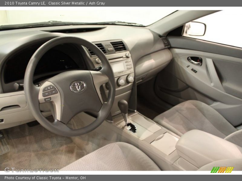 Classic Silver Metallic / Ash Gray 2010 Toyota Camry LE