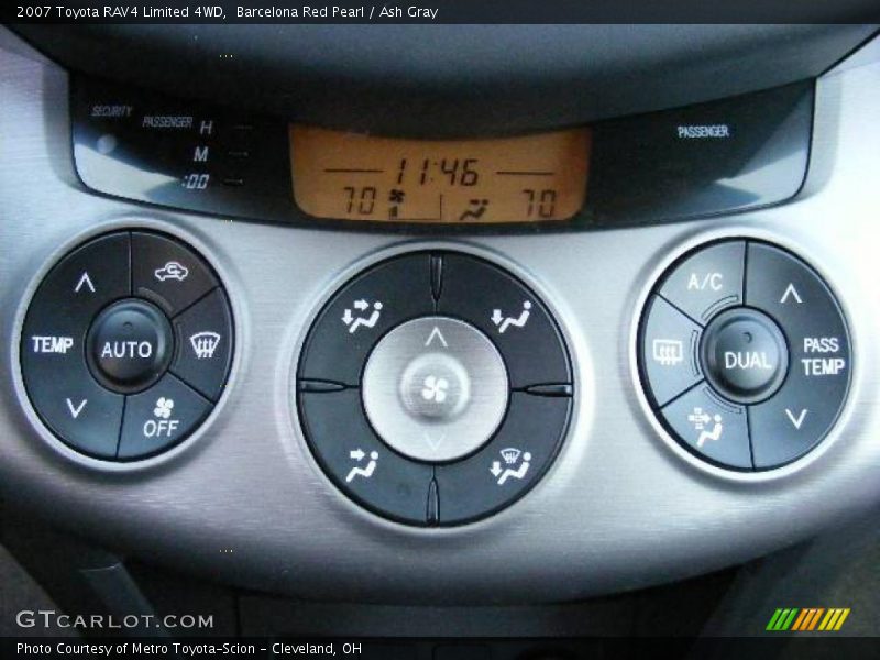 Barcelona Red Pearl / Ash Gray 2007 Toyota RAV4 Limited 4WD