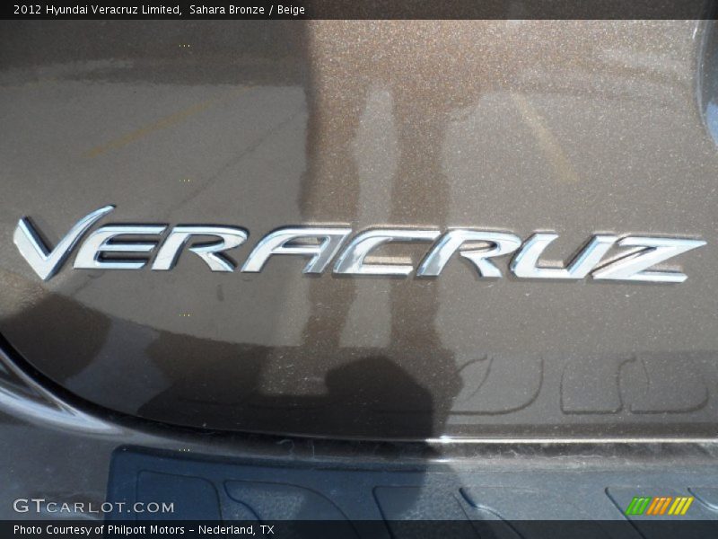 Sahara Bronze / Beige 2012 Hyundai Veracruz Limited