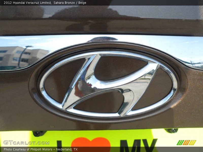 Sahara Bronze / Beige 2012 Hyundai Veracruz Limited
