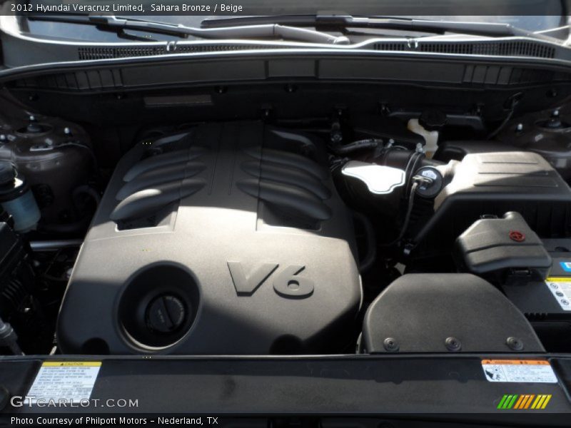 Sahara Bronze / Beige 2012 Hyundai Veracruz Limited