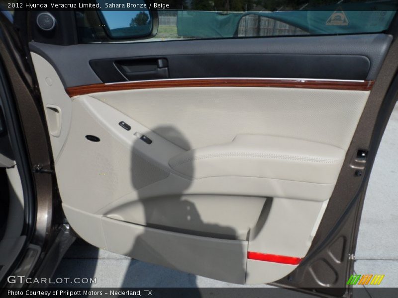 Sahara Bronze / Beige 2012 Hyundai Veracruz Limited