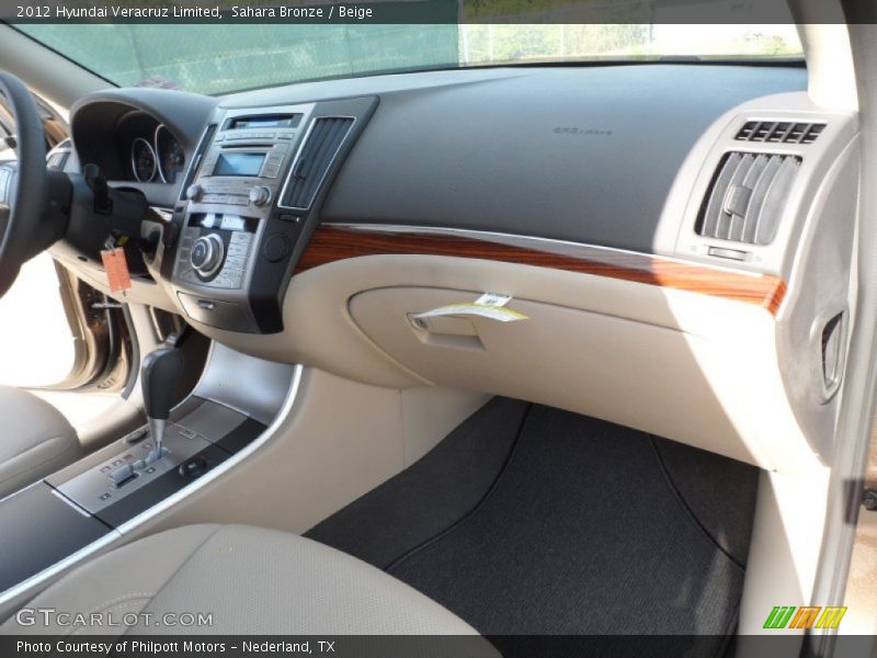 Sahara Bronze / Beige 2012 Hyundai Veracruz Limited
