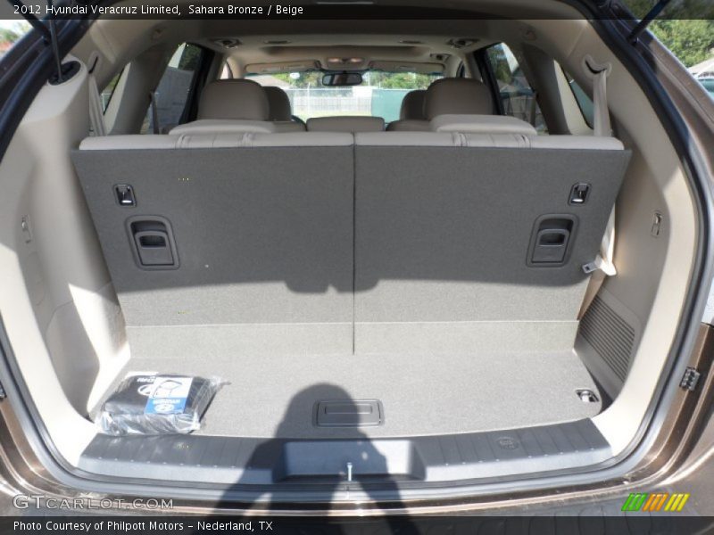 Sahara Bronze / Beige 2012 Hyundai Veracruz Limited