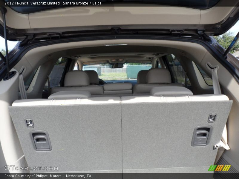 Sahara Bronze / Beige 2012 Hyundai Veracruz Limited