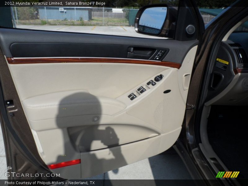 Sahara Bronze / Beige 2012 Hyundai Veracruz Limited