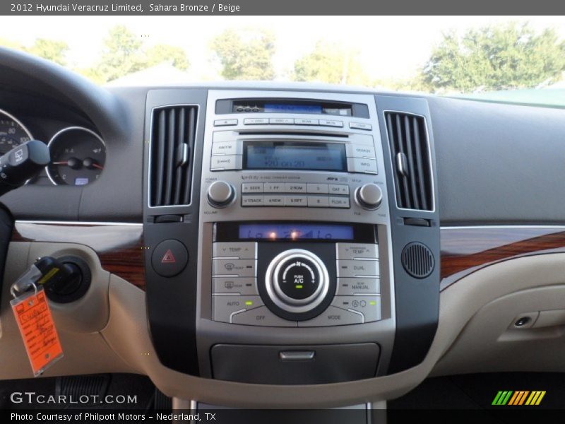Sahara Bronze / Beige 2012 Hyundai Veracruz Limited