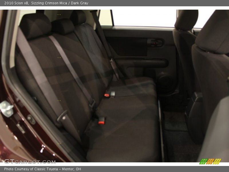 Sizzling Crimson Mica / Dark Gray 2010 Scion xB